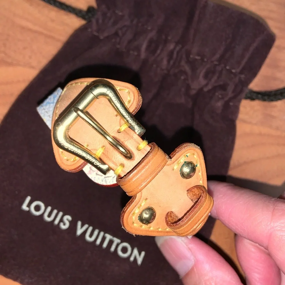 Authentic Louis Vuitton Leather Murakami Bracelet Cuff